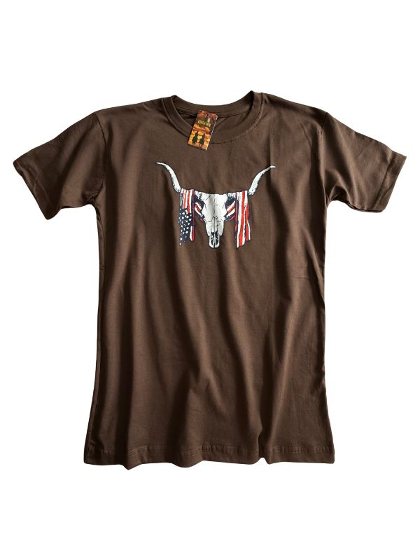 Camiseta Masculina Longhorn