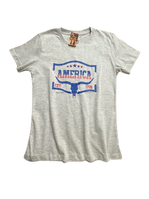 Camiseta Feminina America